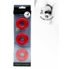 Sport Fucker Lot de 3 cockrings Chubby Rouge